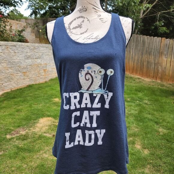 Next Level -377 "Crazy Cat Lady" tank top Extra Large - Picture 8 of 9